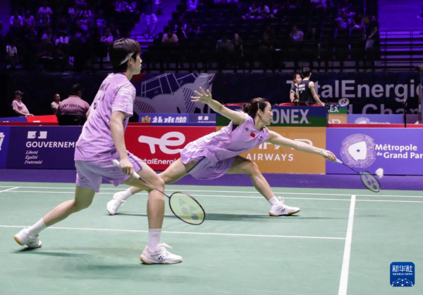 天盈配 羽毛球——世锦赛：贾一凡/张殊贤晋级女双16强
